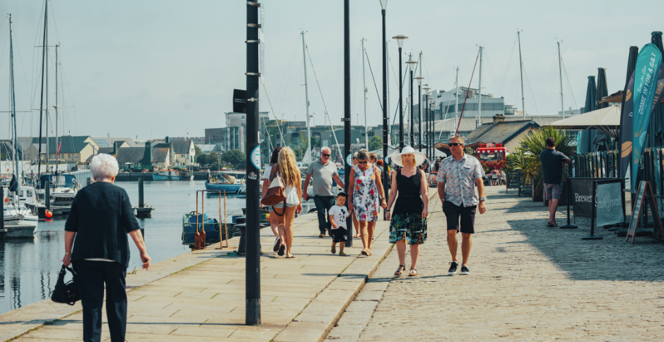 Barbican in summer